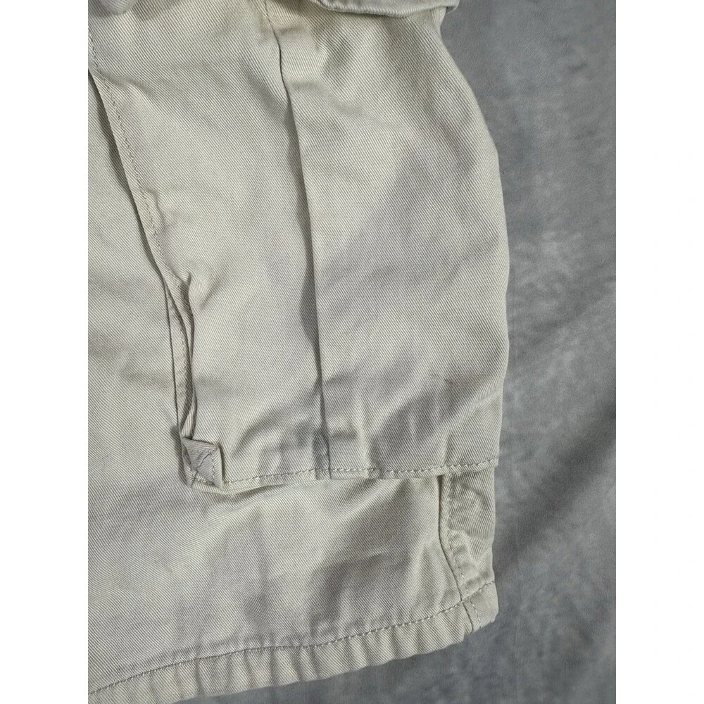 Levis Shorts Mens 38 Beige Cargo Utility White Tab Size 38